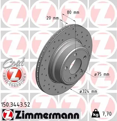 Brake Disc (150.3443.52)