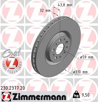 Brake Disc (230.2377.20)