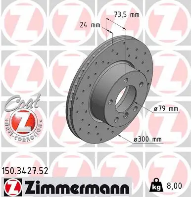 Brake Disc (150.3427.52)