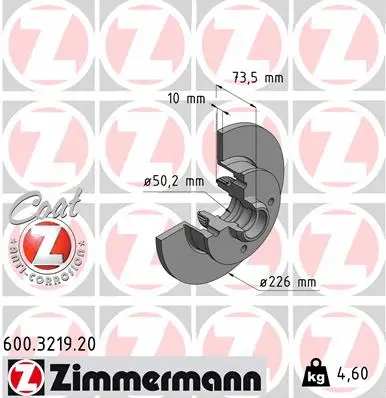Brake Disc (600.3219.20)