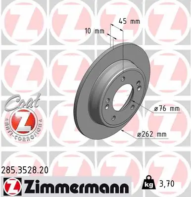 Brake Disc (285.3528.20)