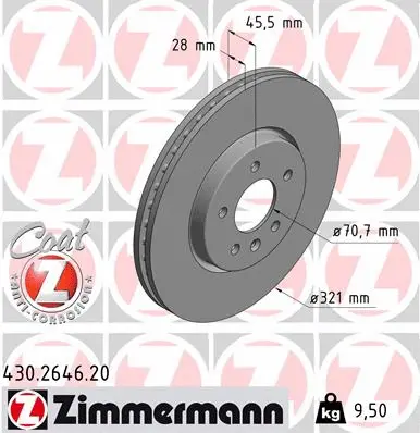 Brake Disc (430.2646.20)