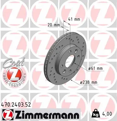 Brake Disc (470.2403.52)