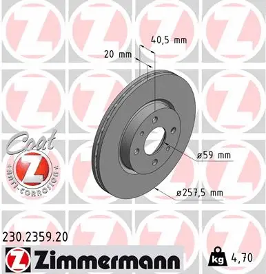 Brake Disc (230.2359.20)