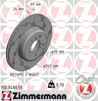 Brake Disc (150.3480.55)