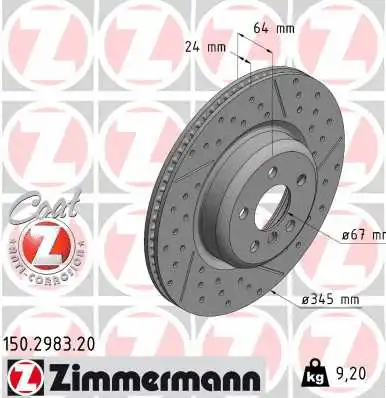 Brake Disc (150.2983.20)