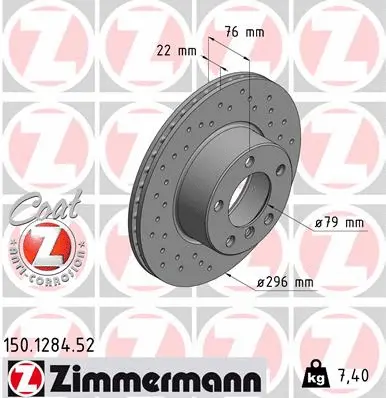 Brake Disc (150.1284.52)