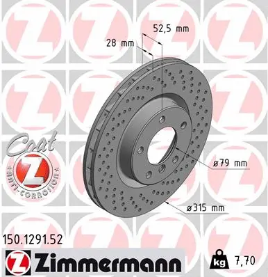 Brake Disc (150.1291.52)