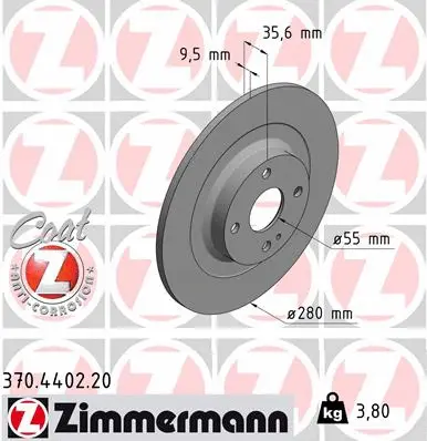 Brake Disc (370.4402.20)