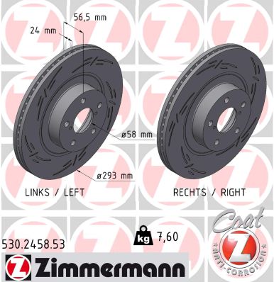Brake Disc (530.2458.53)