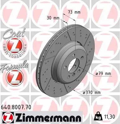 Brake Disc (640.8007.70)