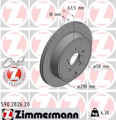 Brake Disc (590.2826.20)
