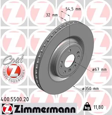 Brake Disc (400.5500.20)