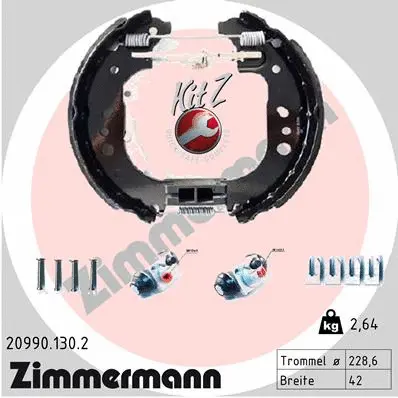 Brake Shoe Set (20990.130.2)