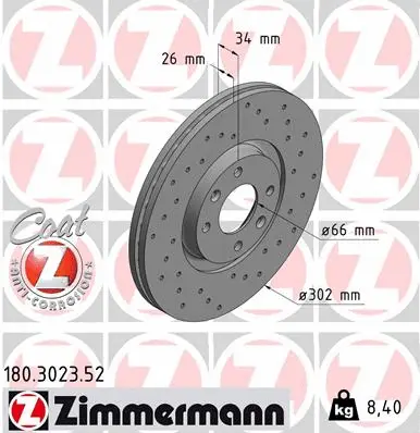 Brake Disc (180.3023.52)