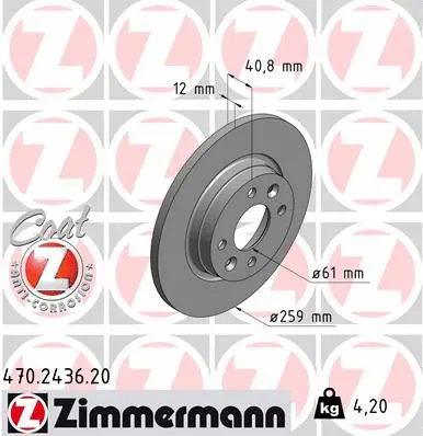 Brake Disc (470.2436.20)