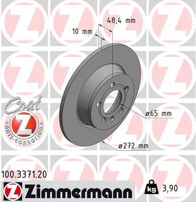 Brake Disc (100.3371.20)