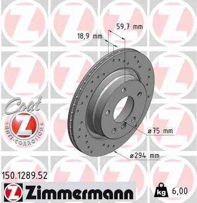 Brake Disc (150.1289.52)