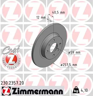 Brake Disc (230.2357.20)
