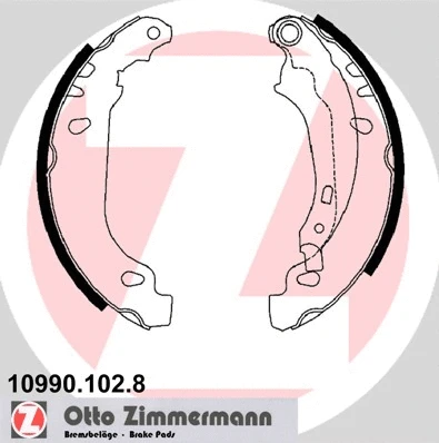 Brake Shoe Set (10990.102.8)