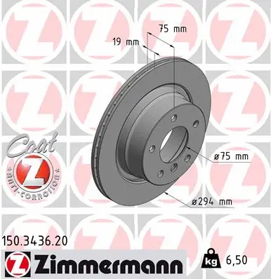 Brake Disc (150.3436.20)