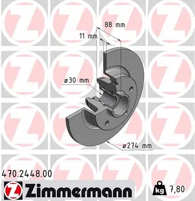 Brake Disc (470.2448.00)
