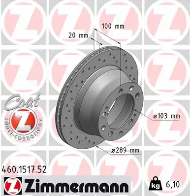 Brake Disc (460.1517.52)