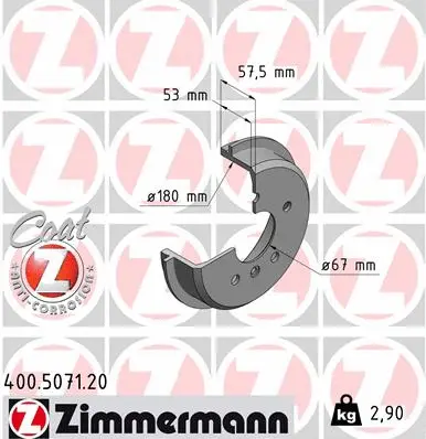 Brake Drum (400.5071.20)