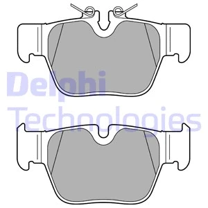 Brake Pad Set, disc brake (LP3598)
