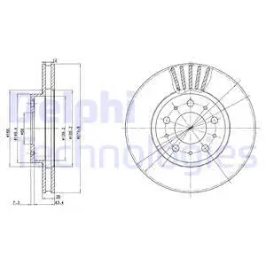 Brake Disc (BG2841)