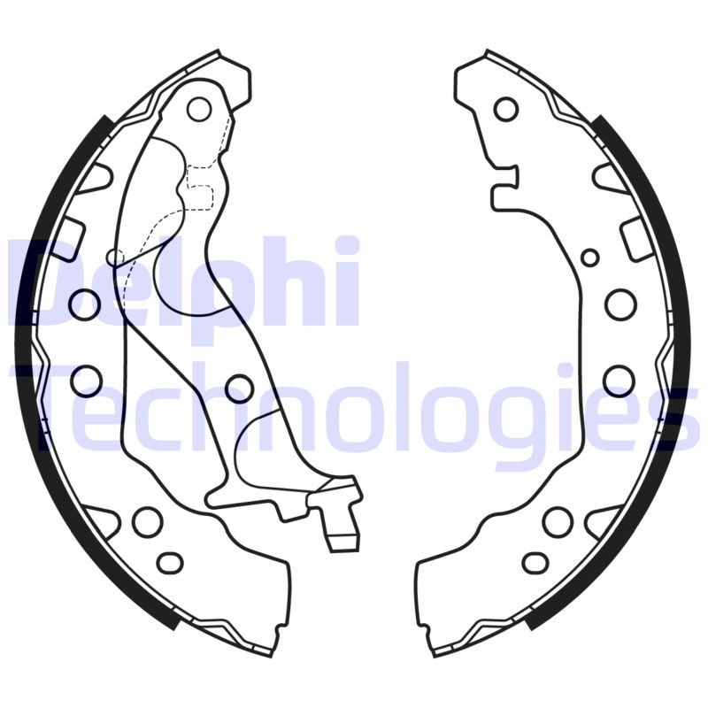 Brake Shoe Set (LS2175)