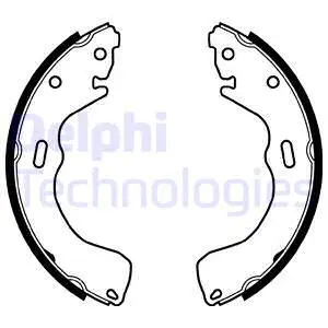 Brake Shoe Set (LS1963)