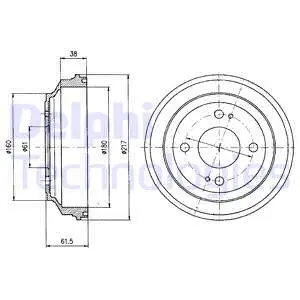 Brake Drum (BF204)