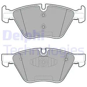 Brake Pad Set, disc brake (LP1960-18B1)