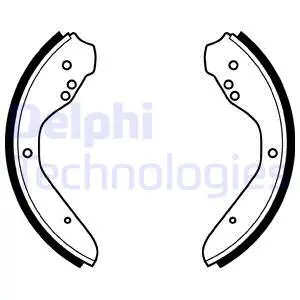 Brake Shoe Set (LS1535)