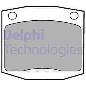 Brake Pad Set, disc brake (LP96)