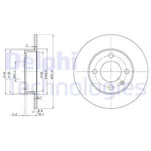 Brake Disc (BG3505)