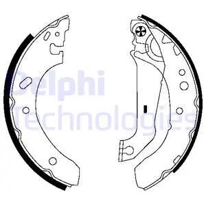 Brake Shoe Set (LS1783)