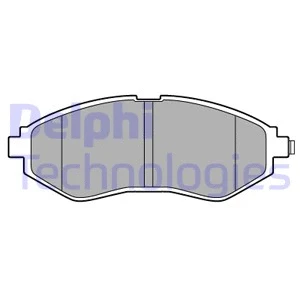 Brake Pad Set, disc brake (LP3594)