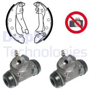 Brake Shoe Set (KP676)