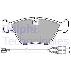 Brake Pad Set, disc brake (LP906)