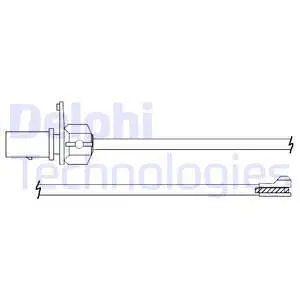 Warning Contact, brake pad wear (LZ0288)
