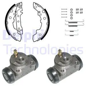 Brake Shoe Set (KP663)