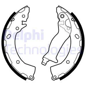 Brake Shoe Set (LS2087)