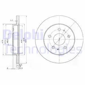 Brake Disc (BG3607)