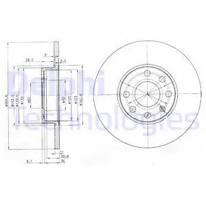 Brake Disc (BG3402)