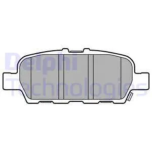 Brake Pad Set, disc brake (LP3158)