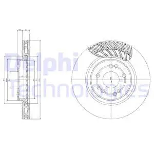 Brake Disc (BG2775)