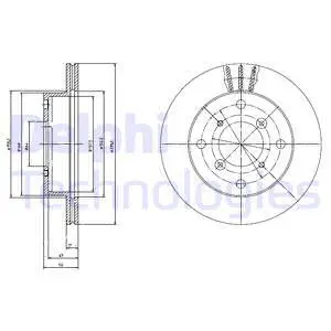 Brake Disc (BG2645)