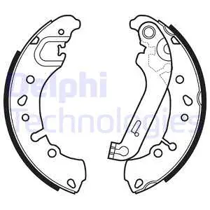 Brake Shoe Set (LS2151)
